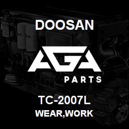 TC-2007L Doosan WEAR,WORK | AGA Parts