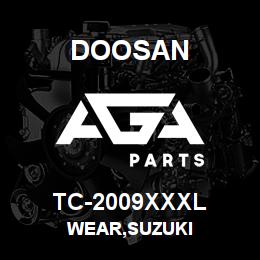 TC-2009XXXL Doosan WEAR,SUZUKI | AGA Parts