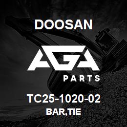 TC25-1020-02 Doosan BAR,TIE | AGA Parts