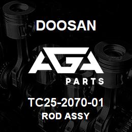 TC25-2070-01 Doosan ROD ASSY | AGA Parts