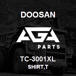 TC-3001XL Doosan SHIRT,T | AGA Parts