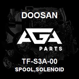 TF-S3A-00 Doosan SPOOL,SOLENOID | AGA Parts