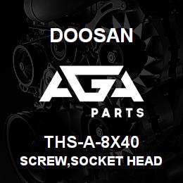 THS-A-8X40 Doosan SCREW,SOCKET HEAD | AGA Parts