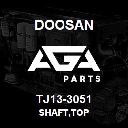 TJ13-3051 Doosan SHAFT,TOP | AGA Parts