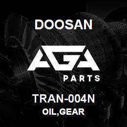 TRAN-004N Doosan OIL,GEAR | AGA Parts