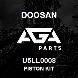 U5LL0008 Doosan PISTON KIT | AGA Parts