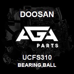 UCFS310 Doosan BEARING,BALL | AGA Parts