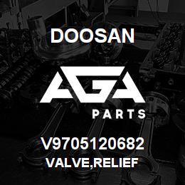 V9705120682 Doosan VALVE,RELIEF | AGA Parts