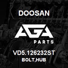 VD5.126232ST Doosan BOLT,HUB | AGA Parts