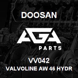 VV042 Doosan VALVOLINE AW 46 HYDRAULIC OIL | AGA Parts