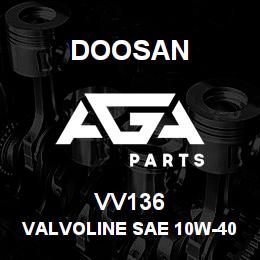 VV136 Doosan VALVOLINE SAE 10W-40 GREASE | AGA Parts