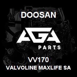 VV170 Doosan VALVOLINE MAXLIFE SAE 5W20 | AGA Parts