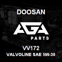 VV172 Doosan VALVOLINE SAE 5W-30 | AGA Parts