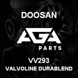 VV293 Doosan VALVOLINE DURABLEND SAE 10W30 | AGA Parts