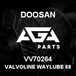 VV70264 Doosan VALVOLINE WAYLUBE 68 | AGA Parts