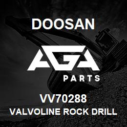 VV70288 Doosan VALVOLINE ROCK DRILL 68 | AGA Parts