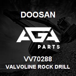 VV70288 Doosan VALVOLINE ROCK DRILL 68 | AGA Parts