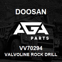 VV70294 Doosan VALVOLINE ROCK DRILL 220 | AGA Parts