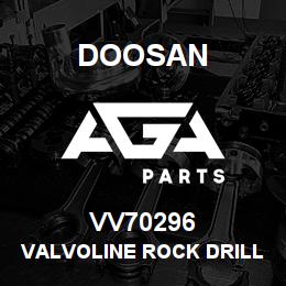 VV70296 Doosan VALVOLINE ROCK DRILL 320 | AGA Parts