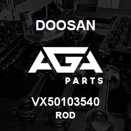 VX50103540 Doosan ROD | AGA Parts