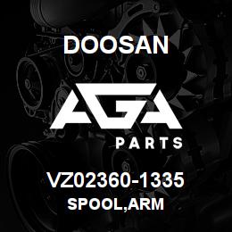 VZ02360-1335 Doosan SPOOL,ARM | AGA Parts