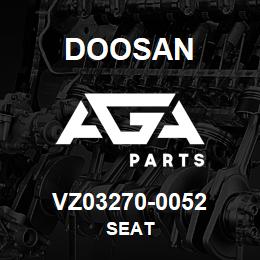 VZ03270-0052 Doosan SEAT | AGA Parts