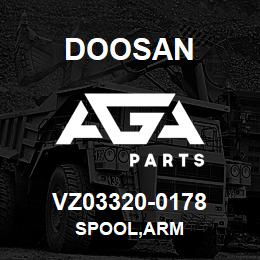 VZ03320-0178 Doosan SPOOL,ARM | AGA Parts