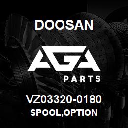VZ03320-0180 Doosan SPOOL,OPTION | AGA Parts