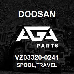 VZ03320-0241 Doosan SPOOL,TRAVEL | AGA Parts