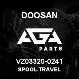 VZ03320-0241 Doosan SPOOL,TRAVEL | AGA Parts