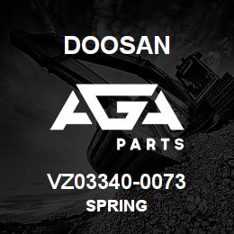 VZ03340-0073 Doosan SPRING | AGA Parts