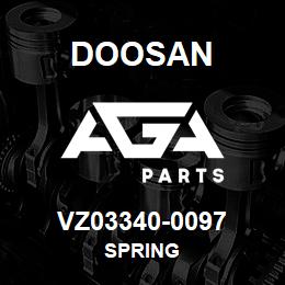 VZ03340-0097 Doosan SPRING | AGA Parts