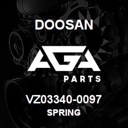 VZ03340-0097 Doosan SPRING | AGA Parts