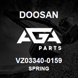 VZ03340-0159 Doosan SPRING | AGA Parts
