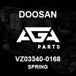 VZ03340-0168 Doosan SPRING | AGA Parts