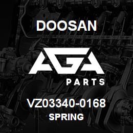 VZ03340-0168 Doosan SPRING | AGA Parts