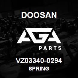 VZ03340-0294 Doosan SPRING | AGA Parts