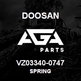VZ03340-0747 Doosan SPRING | AGA Parts