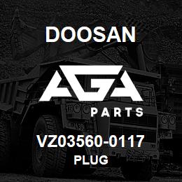 VZ03560-0117 Doosan PLUG | AGA Parts