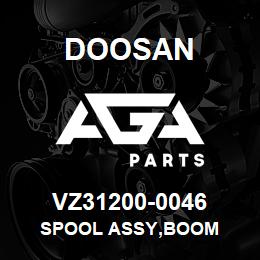 VZ31200-0046 Doosan SPOOL ASSY,BOOM | AGA Parts