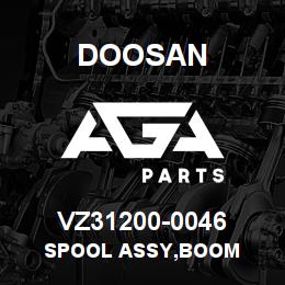 VZ31200-0046 Doosan SPOOL ASSY,BOOM | AGA Parts