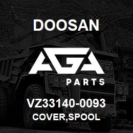 VZ33140-0093 Doosan COVER,SPOOL | AGA Parts