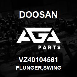 VZ40104561 Doosan PLUNGER,SWING | AGA Parts