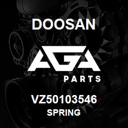 VZ50103546 Doosan SPRING | AGA Parts
