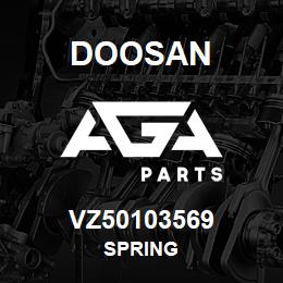 VZ50103569 Doosan SPRING | AGA Parts
