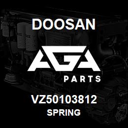 VZ50103812 Doosan SPRING | AGA Parts