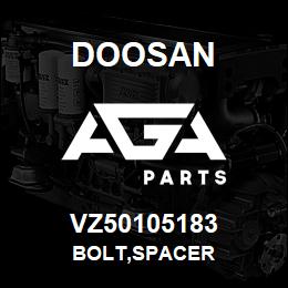 VZ50105183 Doosan BOLT,SPACER | AGA Parts