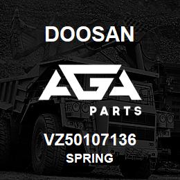 VZ50107136 Doosan SPRING | AGA Parts