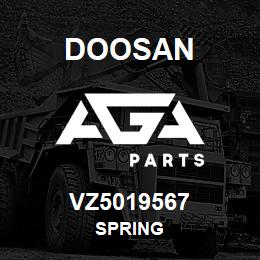 VZ5019567 Doosan SPRING | AGA Parts