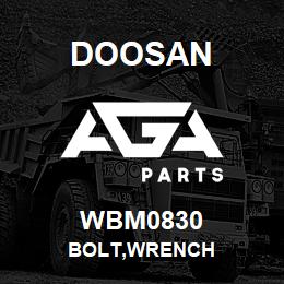 WBM0830 Doosan BOLT,WRENCH | AGA Parts